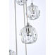 Eren 10 Light 11 inch Chrome Pendant Ceiling Light