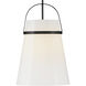 Tori 1 Light 14 inch Black Pendant Ceiling Light