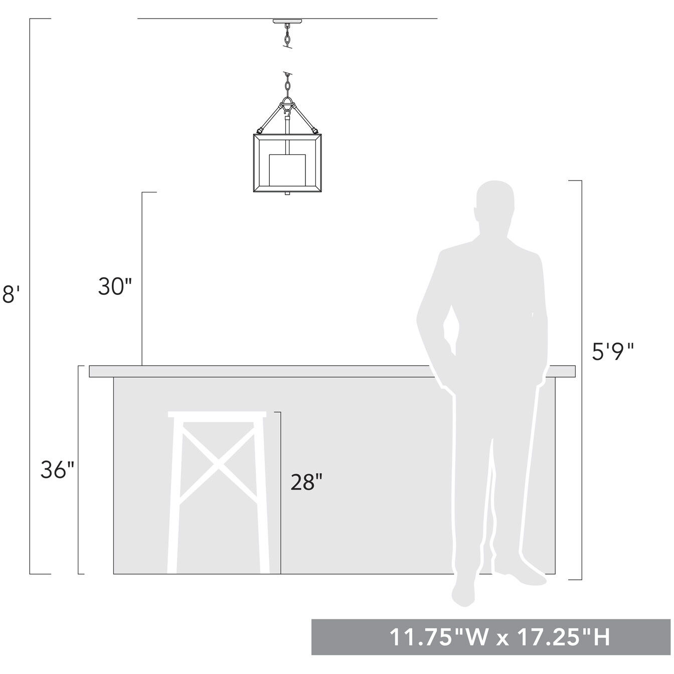 Smyth 3 Light 11.75 inch Matte Black Chandelier Ceiling Light in Clear Glass, Mini