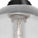 Omega 12 1 Light Black Cord Pendant Ceiling Light