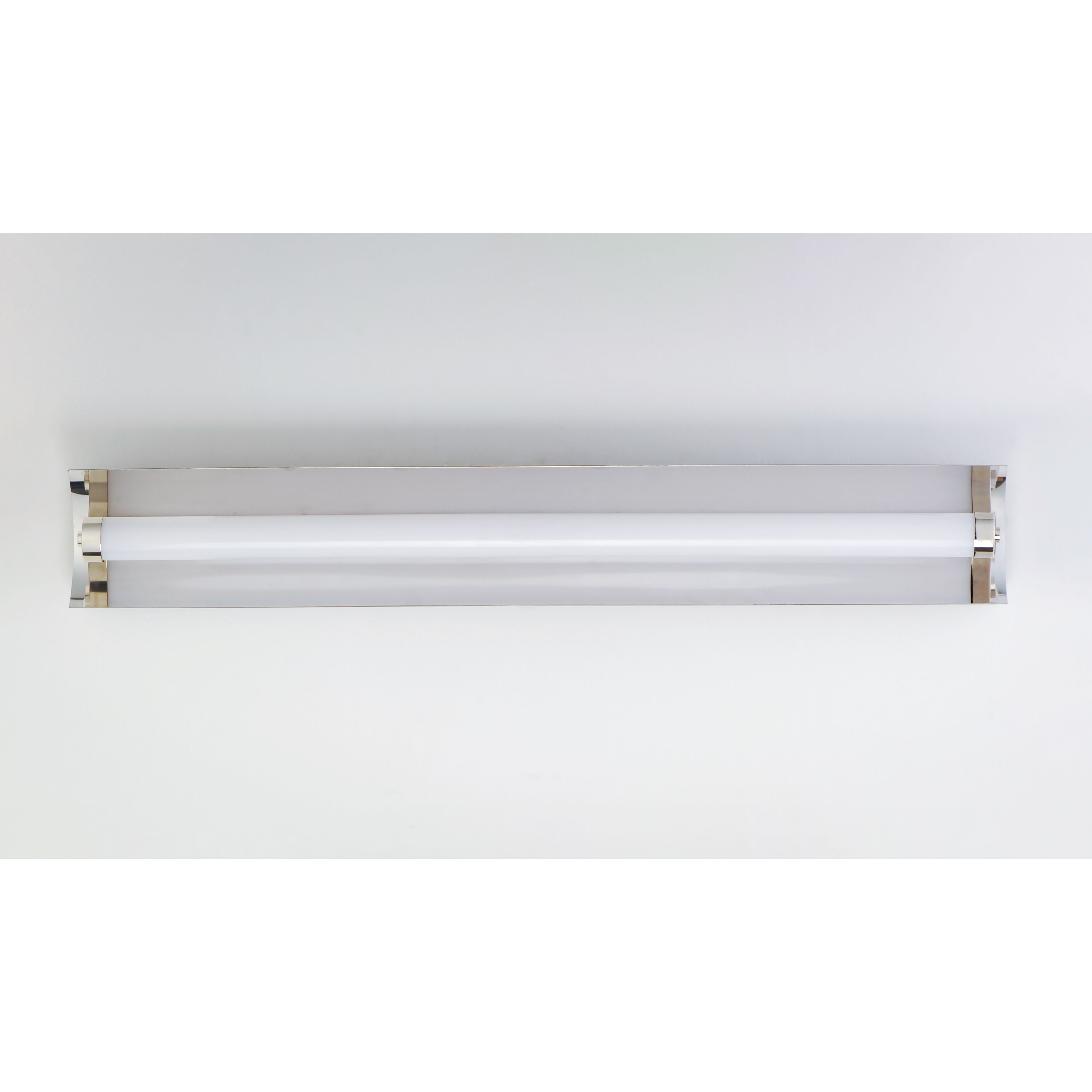 Reflect LED 36 inch Black and Polished Nickel Bath Vanity Light Wall Light