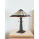 Evelyn 25 inch 60.00 watt Tiffany Bronze Table Lamp Portable Light