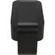 Nodum 45 X 24.5 inch Matte Black Accent Table