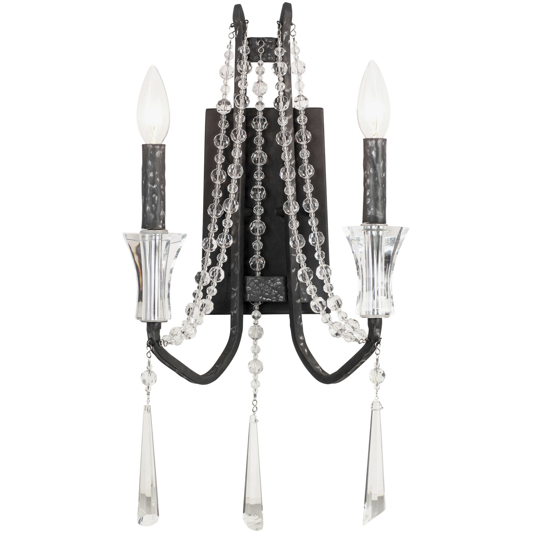 Barcelona 2 Light 10.5 inch Onyx Wall Sconce Wall Light