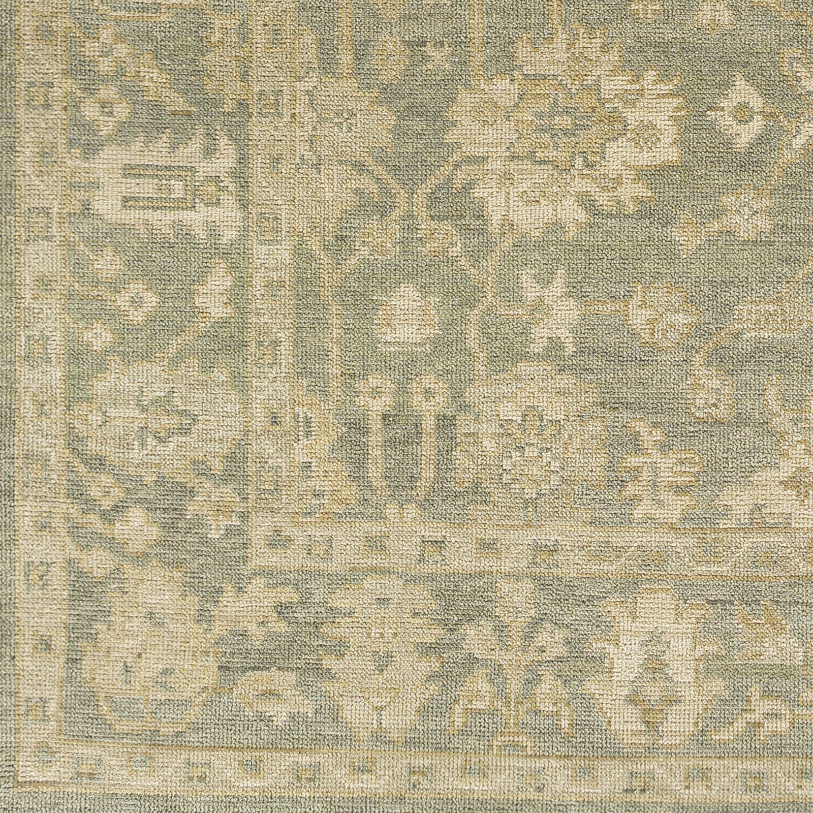 Reign 108 X 72 inch Dusty Sage Rug in 6 X 9, Rectangle