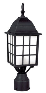 San Gabriel 1 Light 19 inch Black Outdoor Postmount Lantern