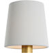Visual Comfort Clip Silk Empire 5 inch Empire Shade, 5in
