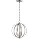 Provident 3 Light 12 inch Satin Nickel Single Pendant Ceiling Light