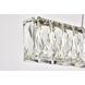 Monroe LED 31 inch Chrome Chandelier Ceiling Light