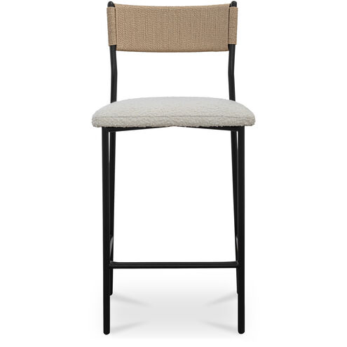 Foley 39.17 inch White Counter Stool