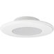 Nora Lighting Slim Matte Powder White Surface Ceiling Light, Selectable CCT NSLIM-4RL1TWMPW - Open Box