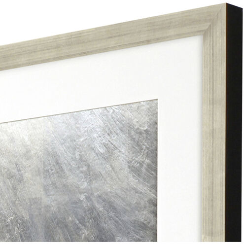 Modern Shell Sepia and Metallic and Neutral Framed Art