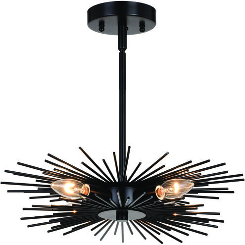 Nikko 4 Light 16.00 inch Semi-Flush Mount