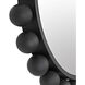 Cooper 33 X 33 inch Matte Black Mirror