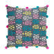 Kiko 20 X 20 inch Aqua/Sky Blue/Bright Pink/Bright Yellow/White/Navy Pillow Kit, Square