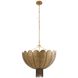 Inaya 3 Light 30 inch Antique Brass Chandelier Ceiling Light