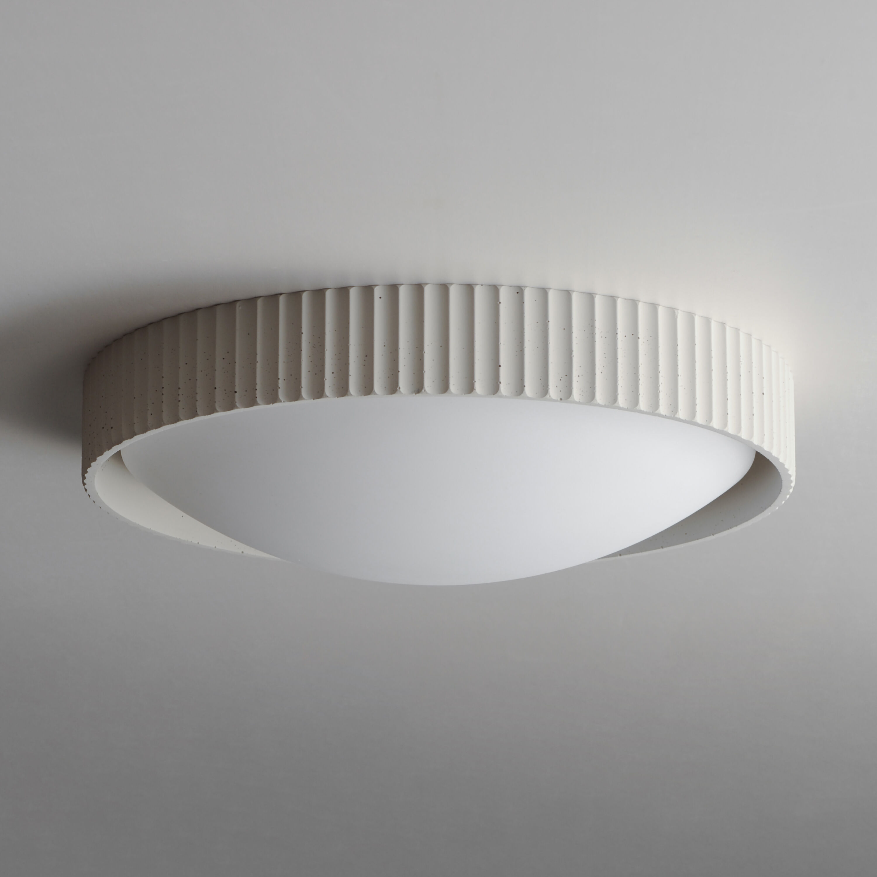 Souffle LED 18 inch Chaulk White Flush Mount Ceiling Light