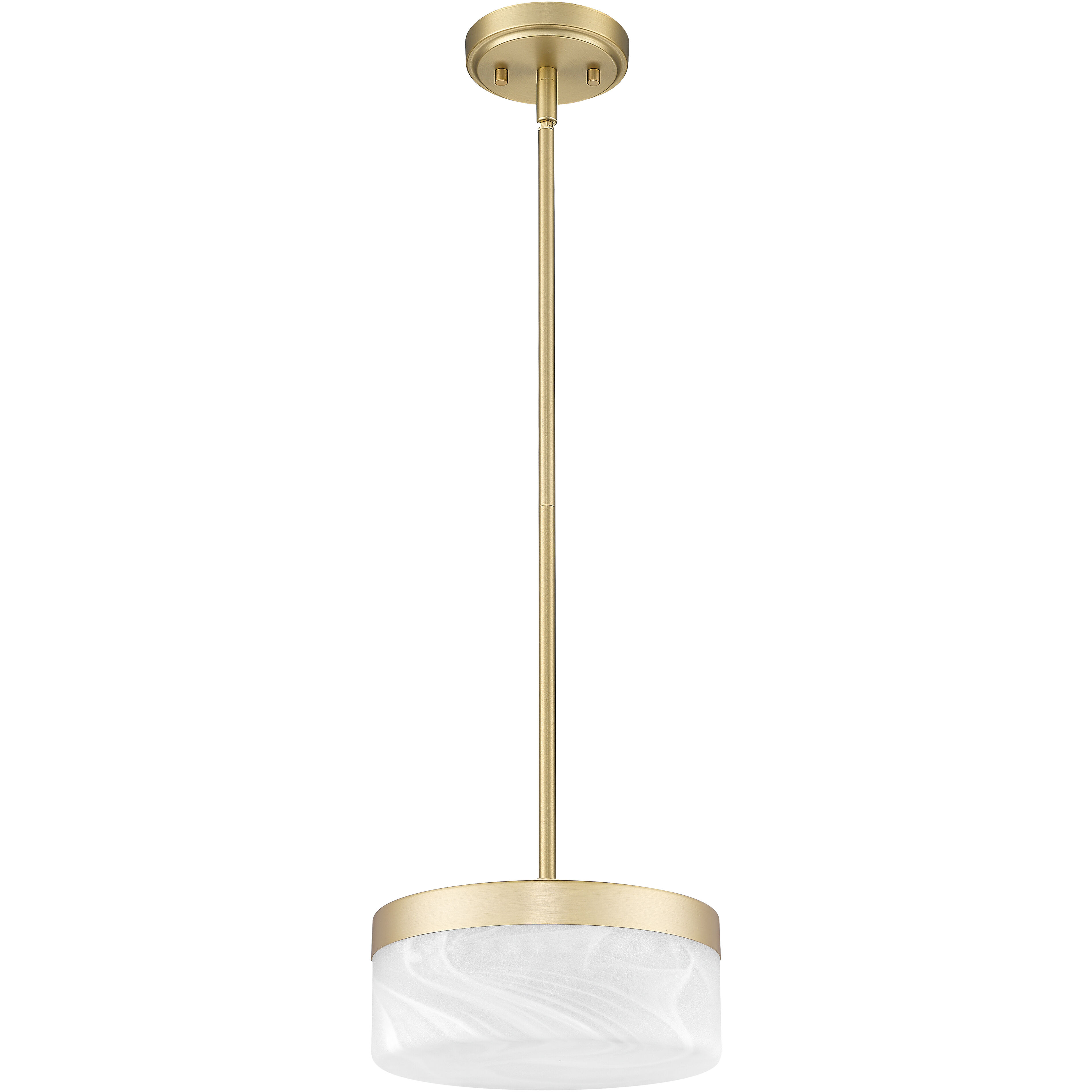 Renaud Pendant Ceiling Light in Modern Gold