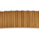 Bryce 1 Light 16.25 inch Gold/White Flush Mount Ceiling Light, Barry Goralnick Collection