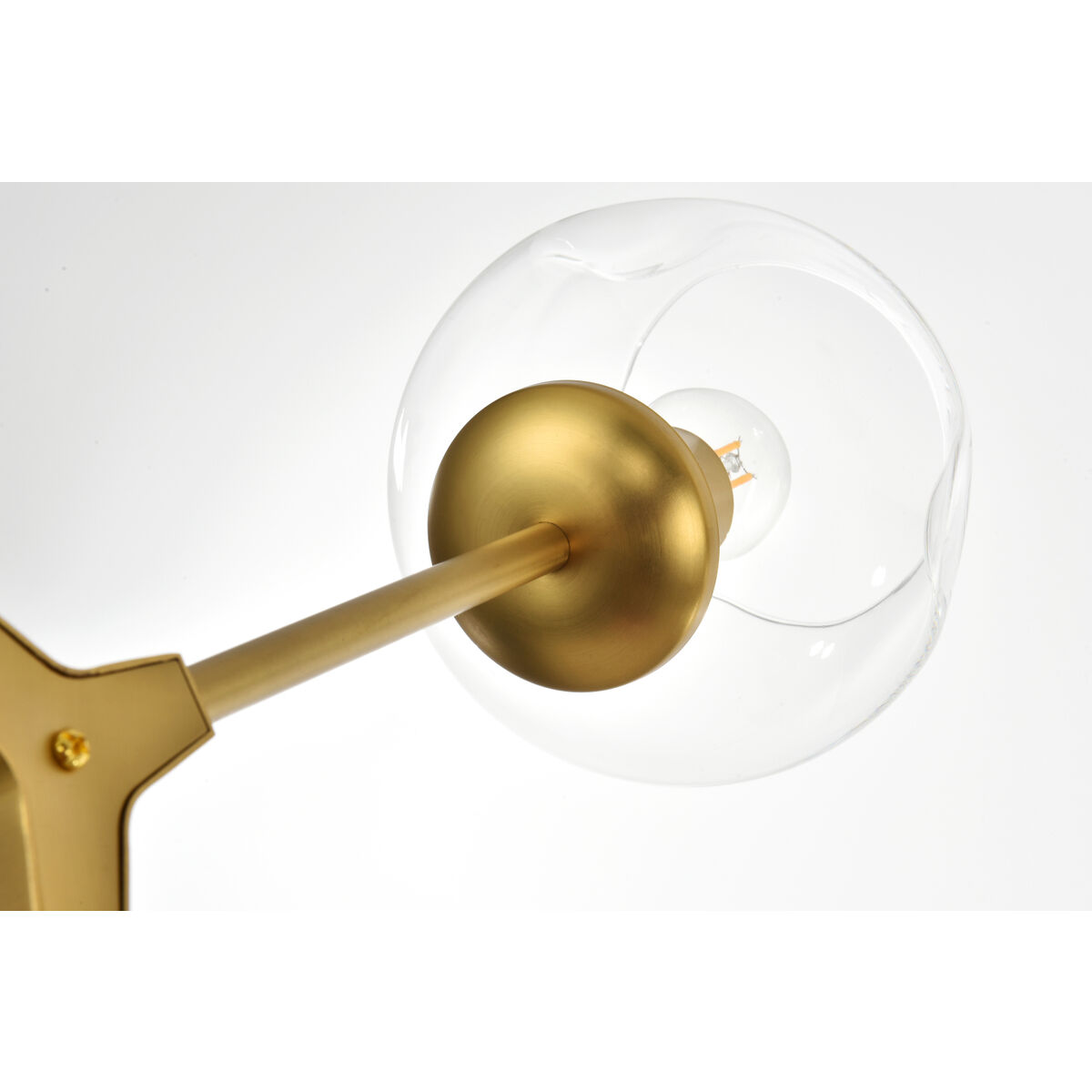 Cavoli 6 Light 27 inch Brass Chandelier Ceiling Light