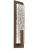 Glacier LED 5 inch Flat Bronze Indoor Sconce Wall Light in 2700K LED