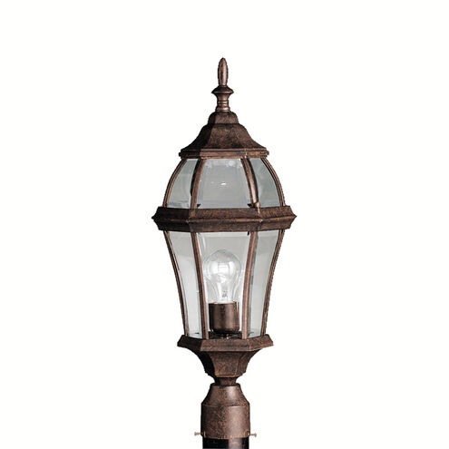 Townhouse 1 Light 9.25 inch Post Light & Accessory