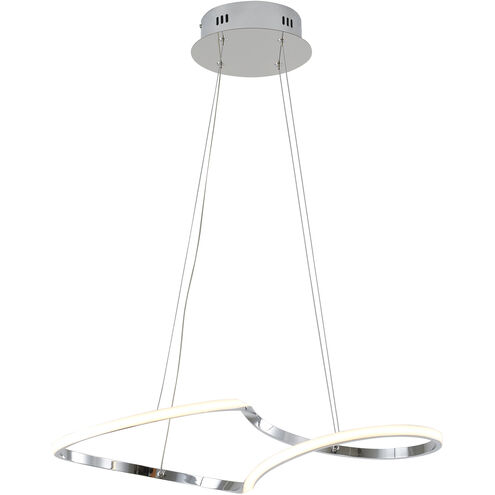 Canada LED 6 inch Chrome Flush Mount Ceiling Light