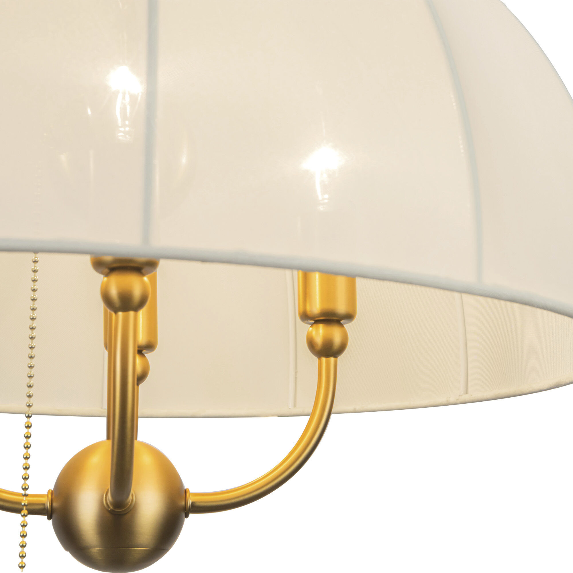 Alora Mood Crosby Pendant Ceiling Light in Brushed Gold