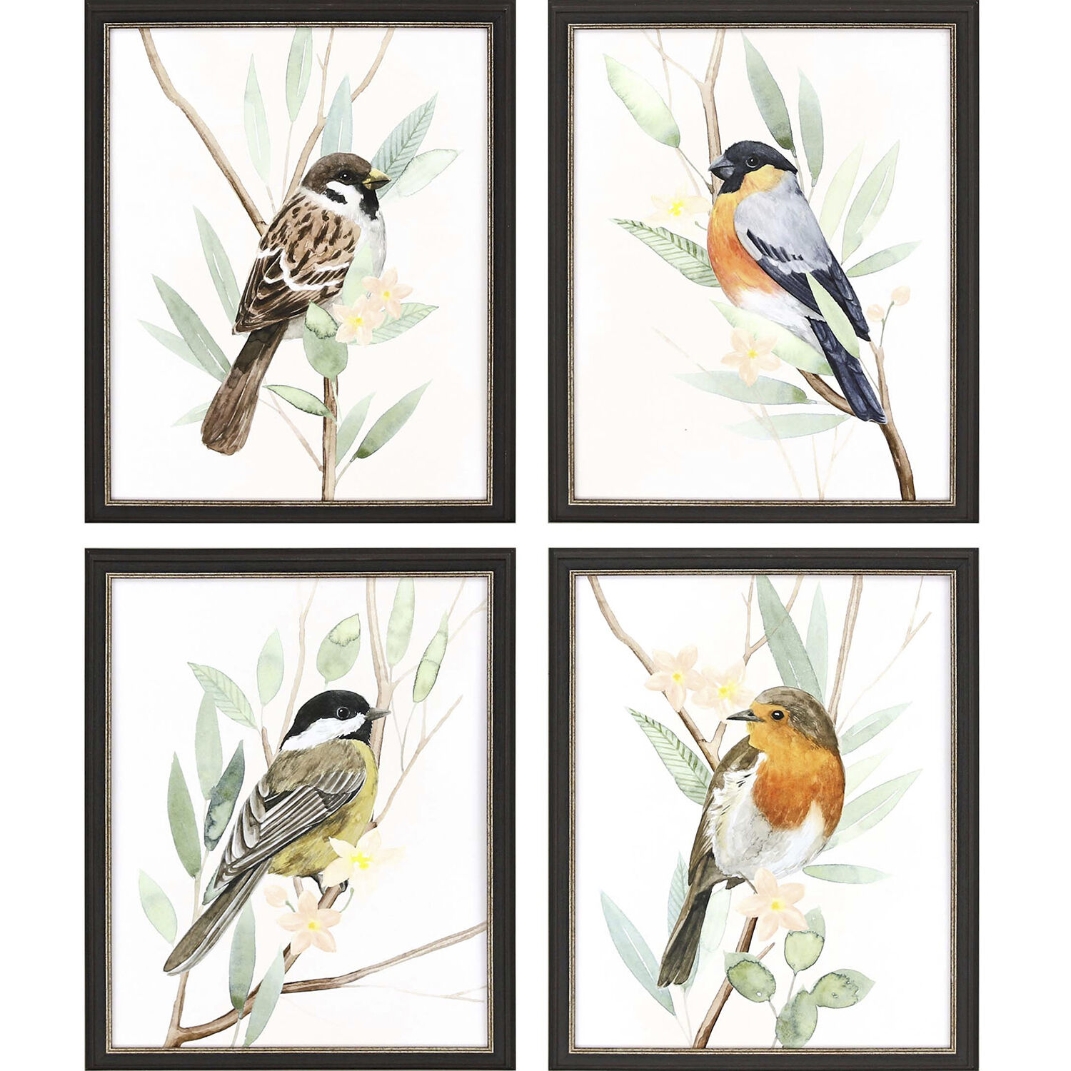 Animals Multi and Green and Brown and Beige Framed Art