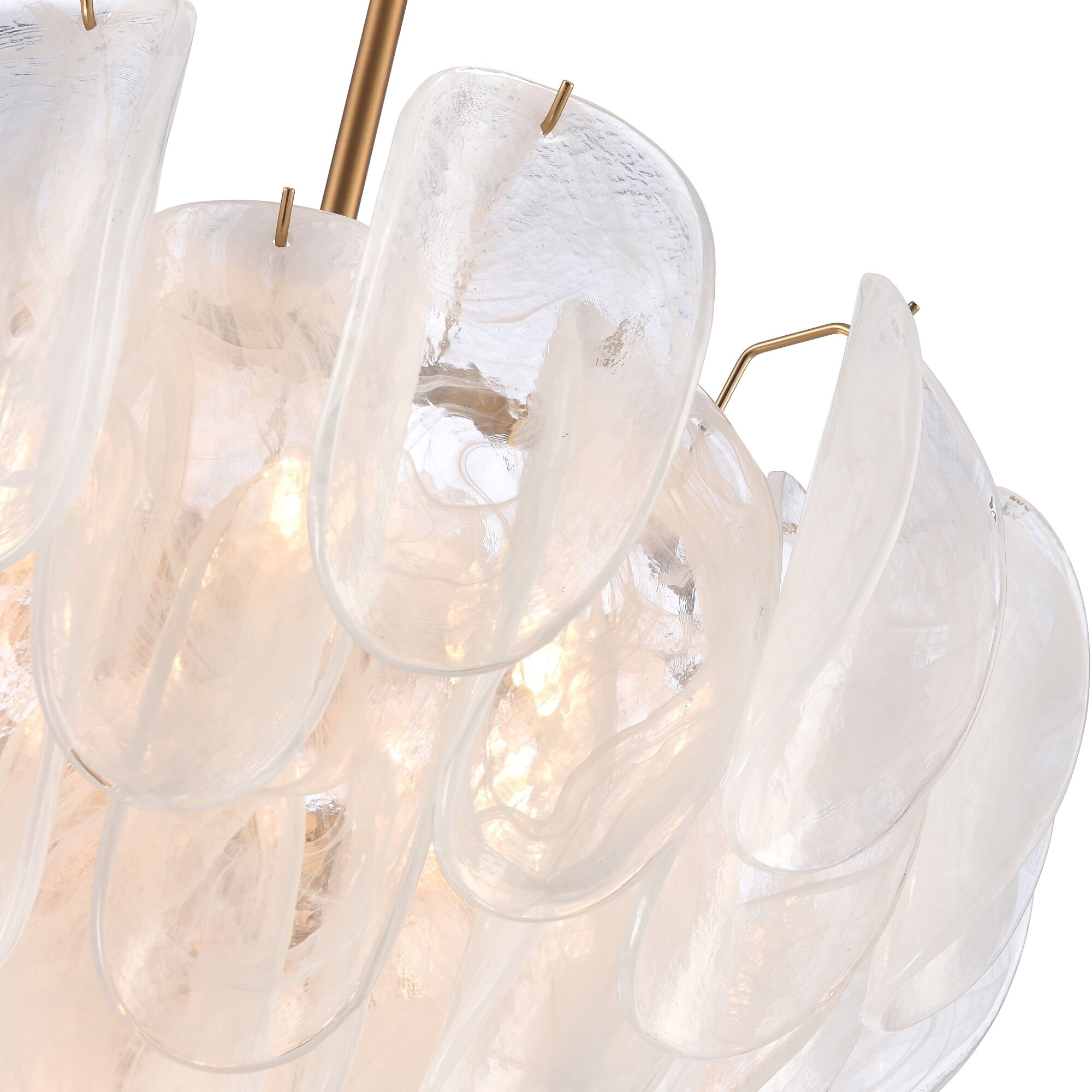 Chateau 7 Light 26 inch Satin Brass Pendant Ceiling Light