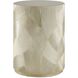 Cassandra 24 X 16 inch Gold Leaf Accent Table