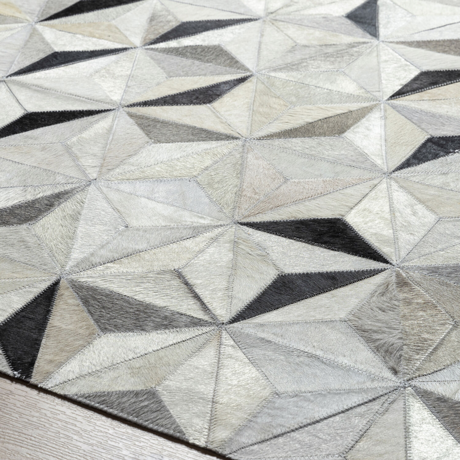 Trail 108 X 72 inch Charcoal Rug in 6 X 9, Rectangle