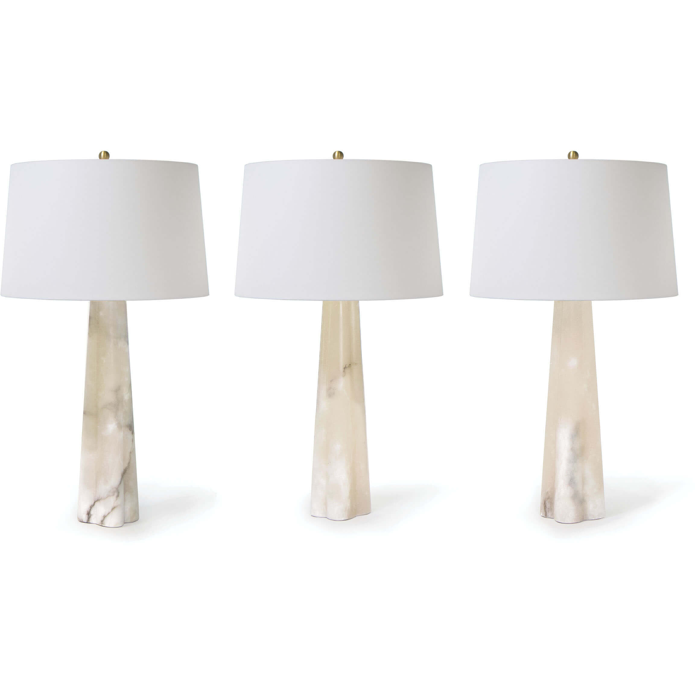 Quatrefoil 32.5 inch 150.00 watt Natural Stone Table Lamp Portable Light, Large