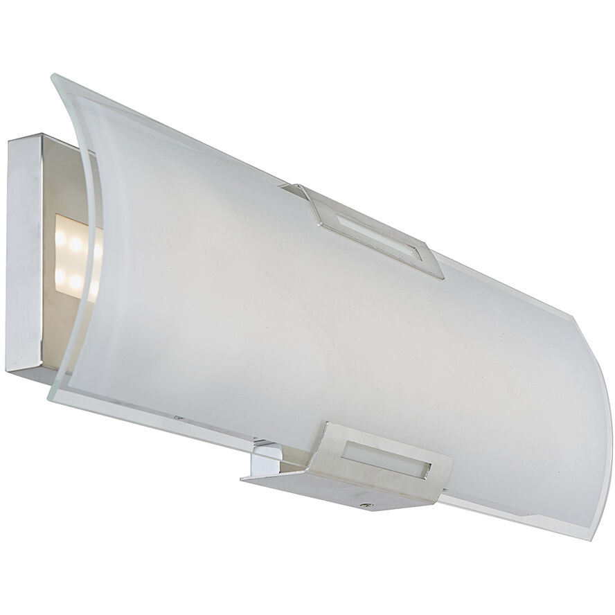 Allure LED 24 inch Chrome Bath Vanity Light Wall Light