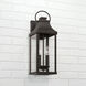 Bradford 2 Light 21 inch Oiled Bronze Outdoor Wall Lantern