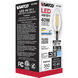 Lumos LED Candelabra Candelabra 4.00 watt 5000K LED Filament