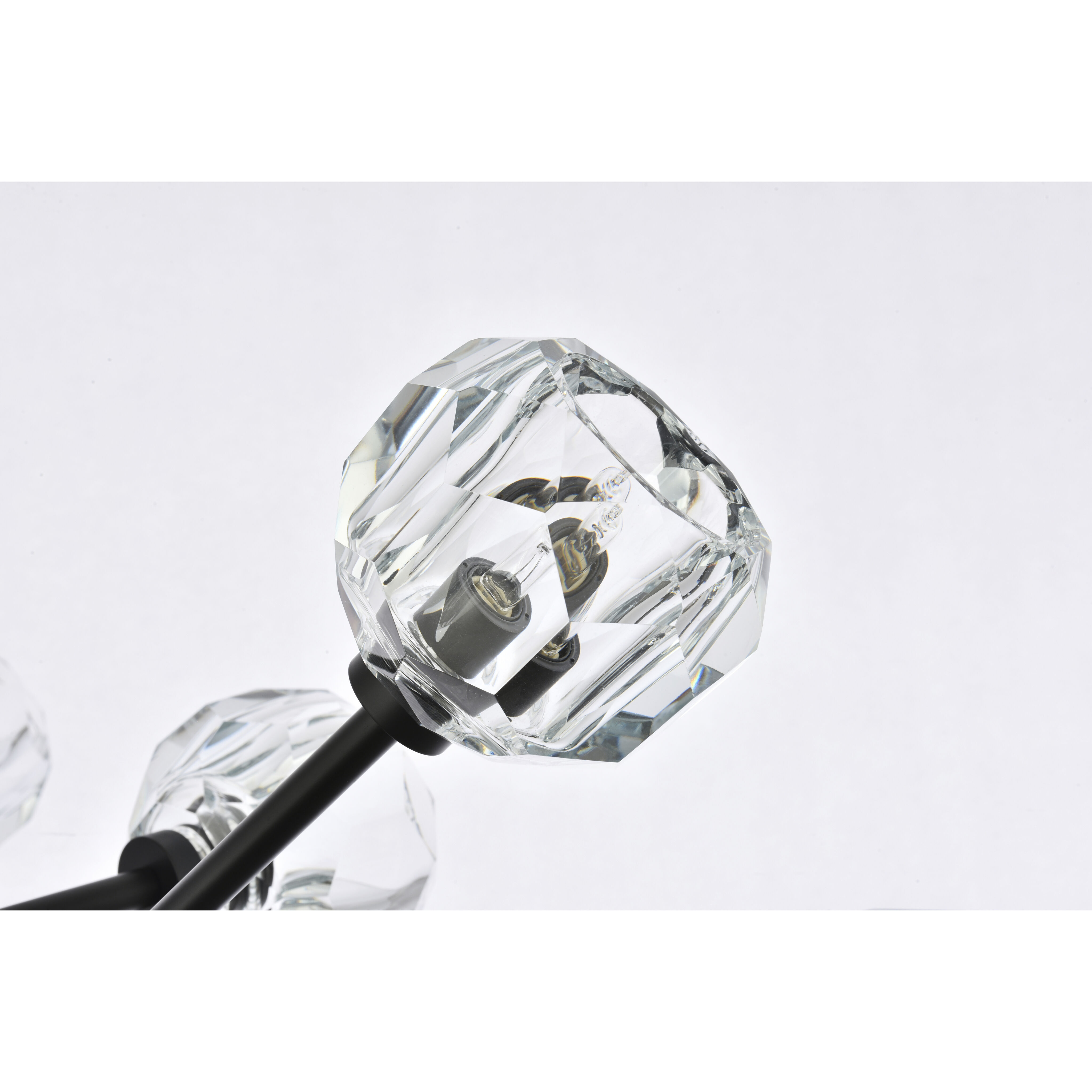 Graham 12 Light 35 inch Black Pendant Ceiling Light