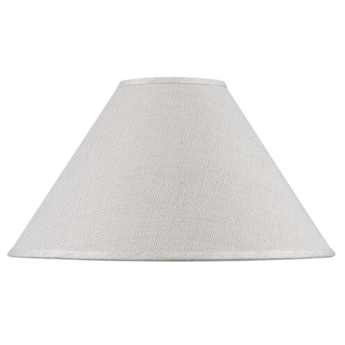 Burlap Light Heather 15 inch Shade