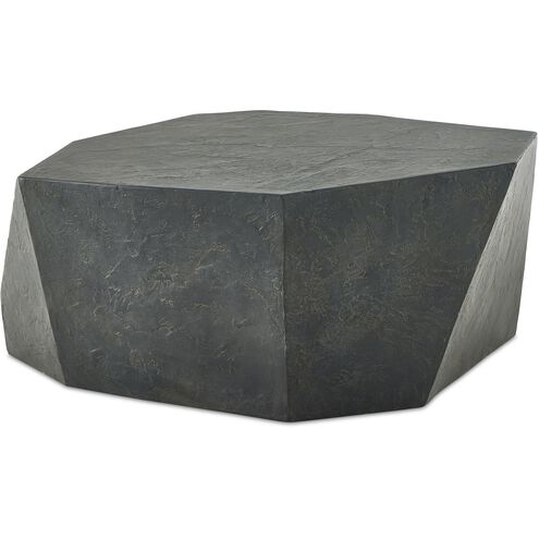 Parra 38 X 15 inch Natural Slate Outdoor Coffee Table