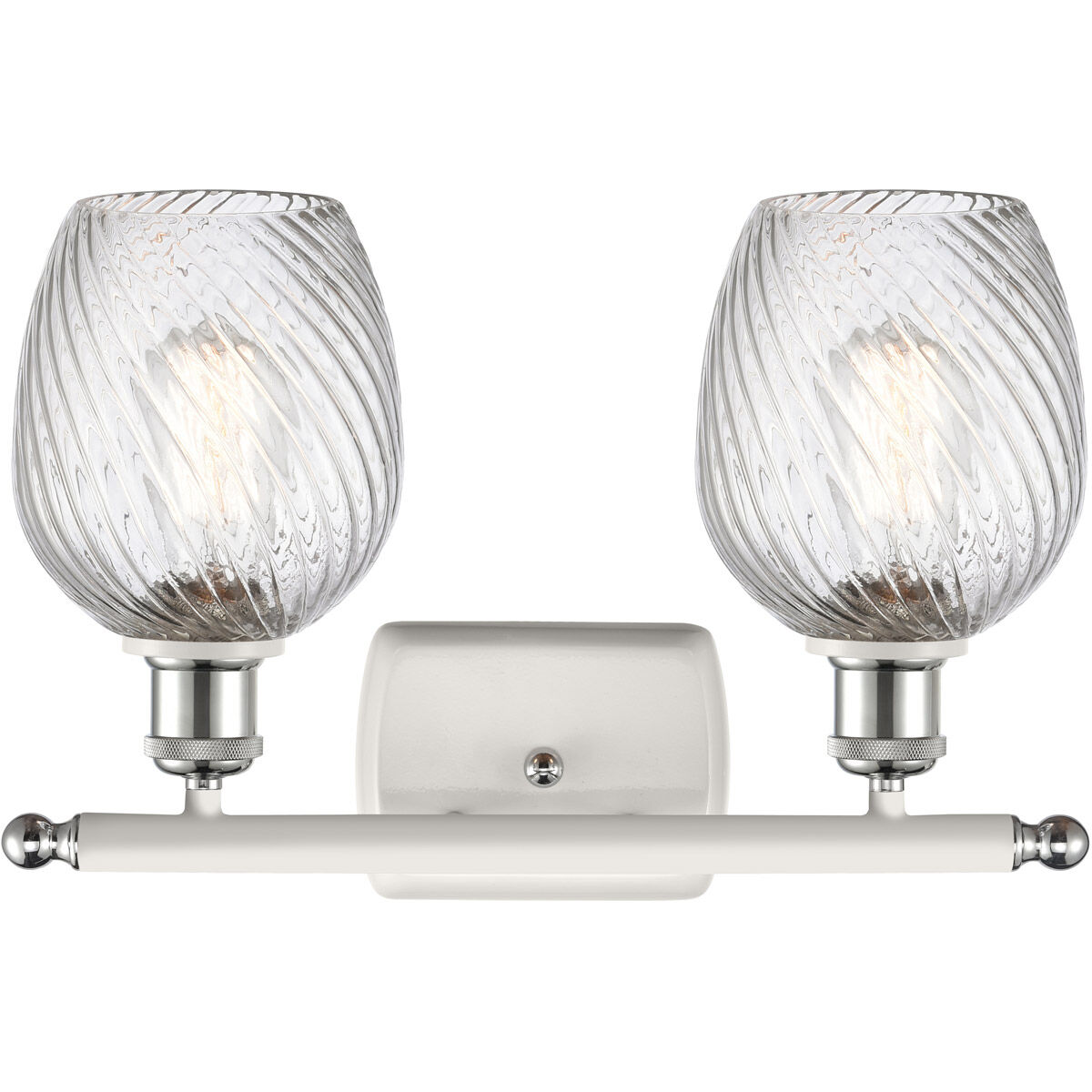 Ballston Salina LED 16 inch White and Polished Chrome Bath Vanity Light Wall Light, Ballston