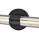 Georgette LED 32.25 inch Black Vanity Light Wall Light