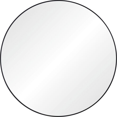 Sami 48 X 48 inch Matte Black and Clear Mirror