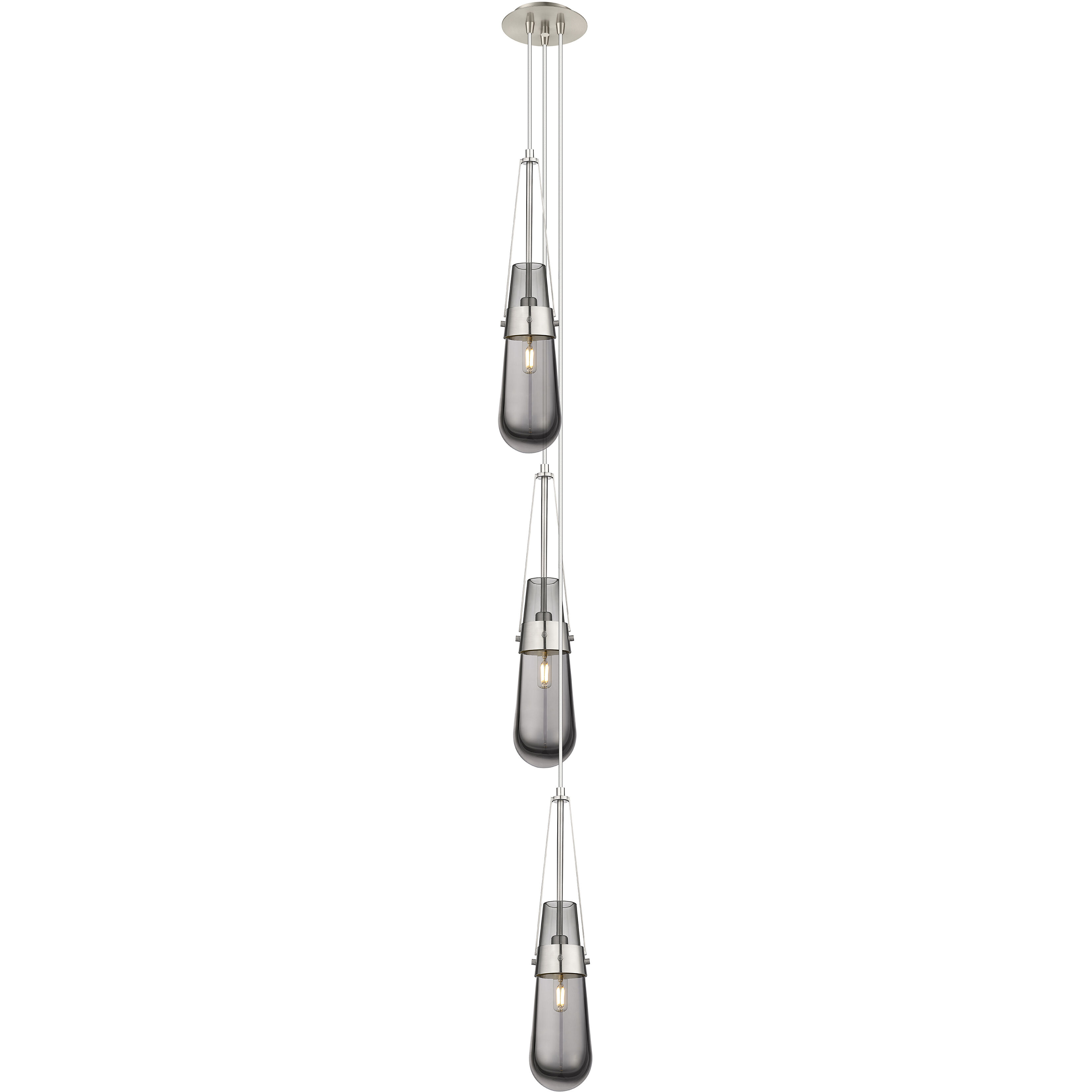 Milan 3 Light 6.38 inch Pendant