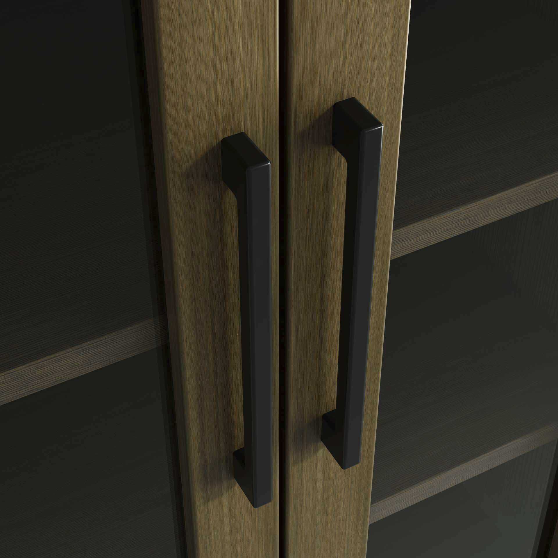 Blakely Hazel Oak Bathroom Storage Cabinet