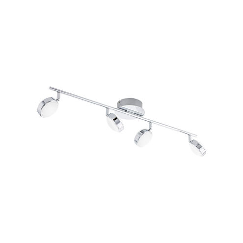 Salto 4 Light 120 Chrome Track Light Ceiling Light
