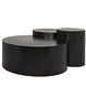 Ella 57.5 X 40 inch Matte Black Coffee Table