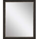 843 Mirror Group 33 X 27 inch Brown and Metallic Wall Mirror