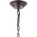 Wright 12 Light 29 inch Oil Rubbed Bronze with Satin Brass Chandelier Ceiling Light