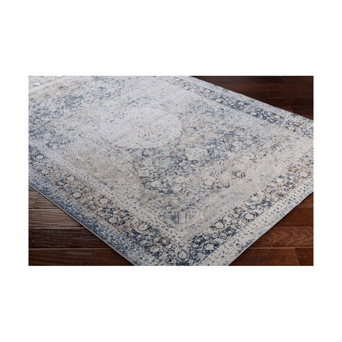 Durham 35 X 24 inch Medium Gray/Charcoal/Khaki/Beige/Taupe Rugs, Polypropylene and Chenille