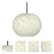 Luna 1 Light Black Cord Pendant Ceiling Light